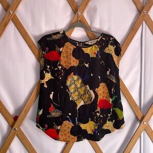 Jamilla Okubo x Gorman silk top